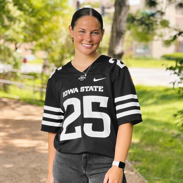 Nike® I-State Black 2025 Football Jersey